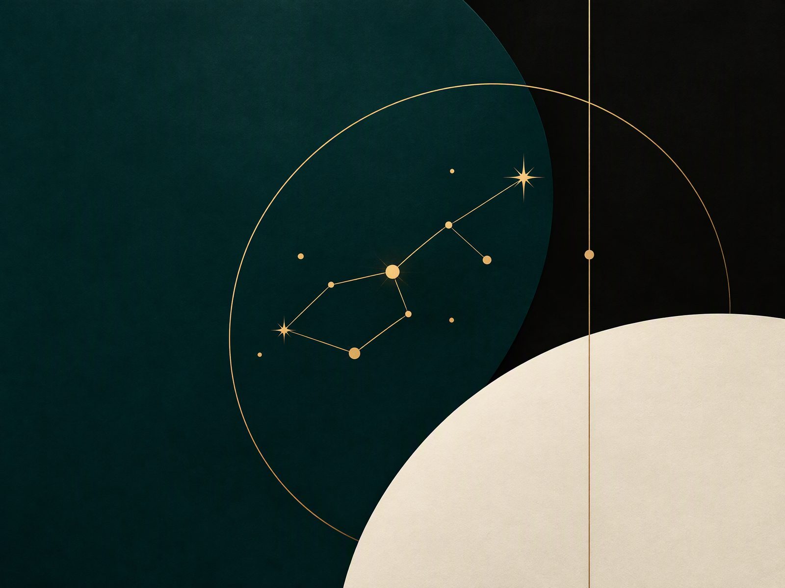 Abstract constellation representing considered corporate gifting