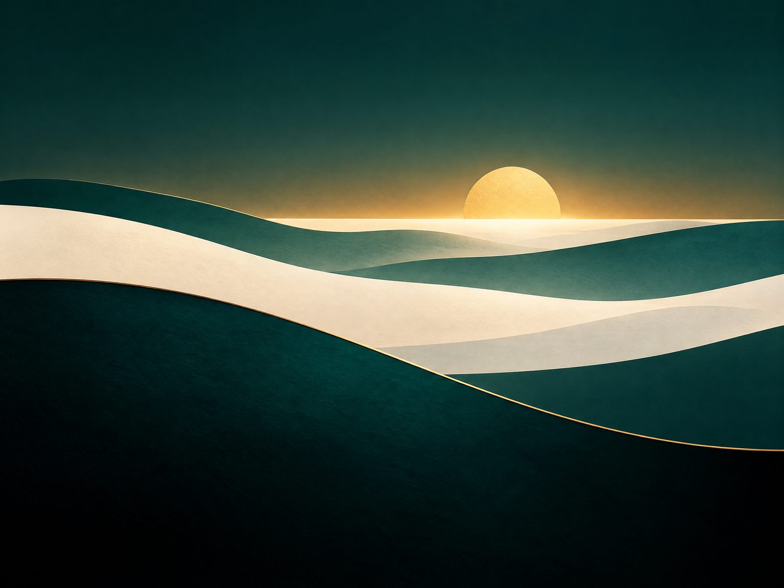 Abstract grounded horizon representing an India-first market starting point